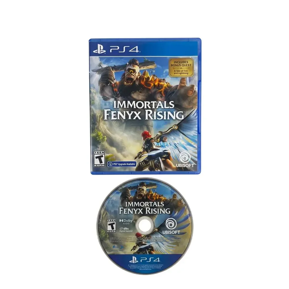 PlayStation PS4 Immortals Fenyx Rising PlayStation 4 Case And Disc Video Game